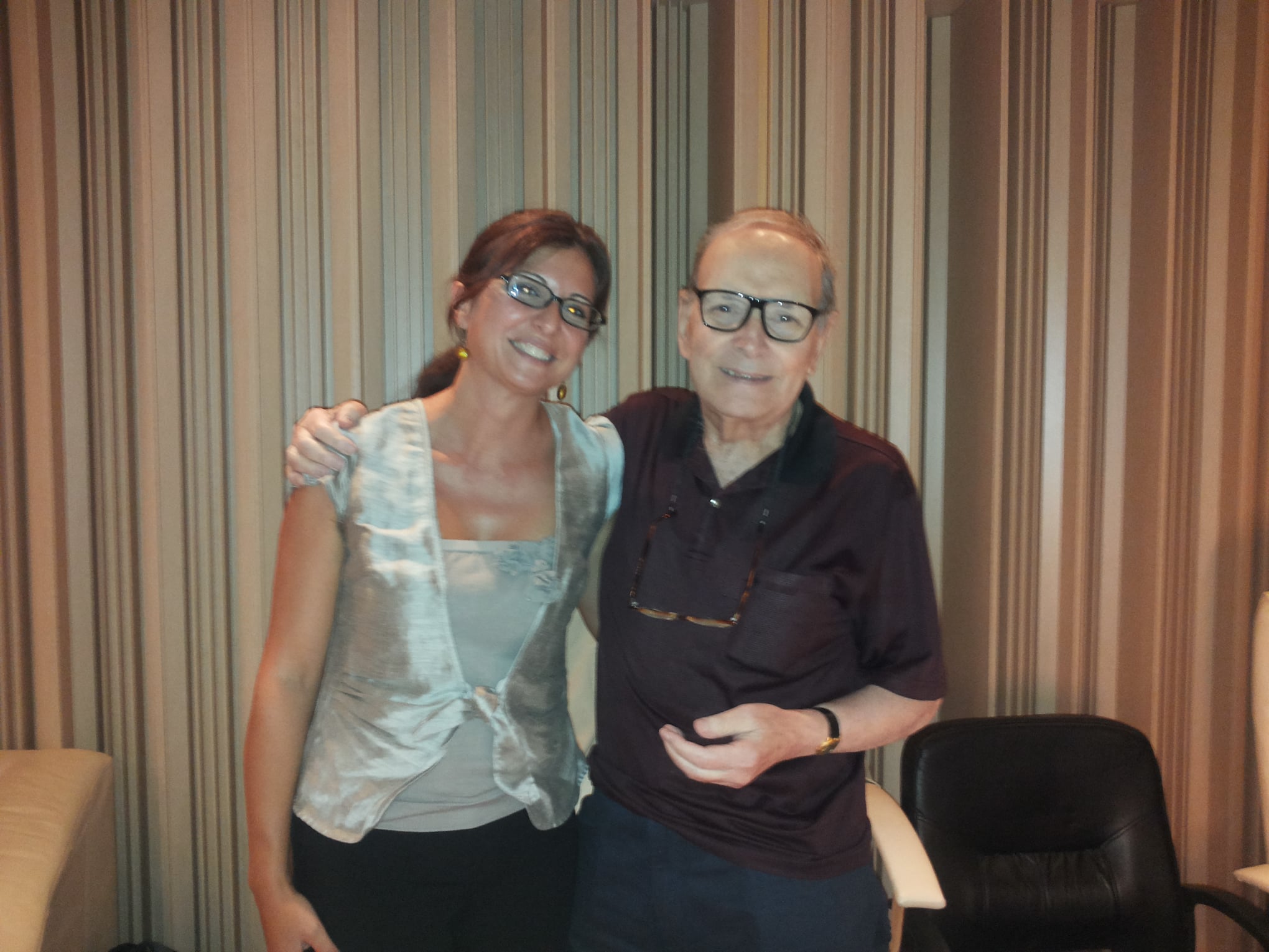 Evento di interpretazione con Ennio Morricone